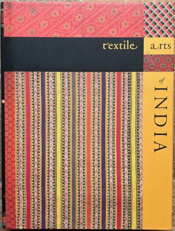 First  cover of 'TEXTILE ARTS OF INDIA. KOKYO HATANAKA COLLECTION.'