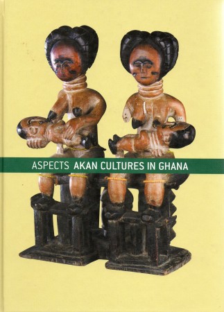 First  cover of 'ASPECTS, AKAN CULTURES IN GHANA.'