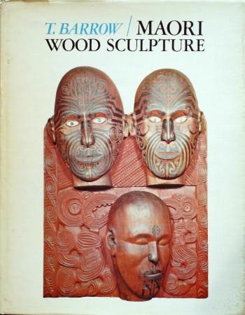 First  cover of 'MAORI WOOD SCULPTURE OF NEW ZEALAND.'
