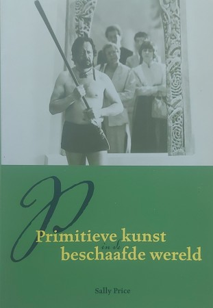 First  cover of 'PRIMITIEVE KUNST IN DE BESCHAAFDE WERELD.'