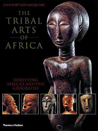 First  cover of 'THE TRIBAL ARTS OF AFRICA.'