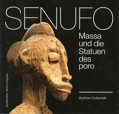 First  cover of 'SENUFO. MASSA UND DIE STATUEN DES PORO.'