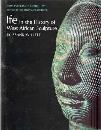 First  cover of 'IFE IN THE HISTORY OF WEST AFRICAN SCULPTURE.'