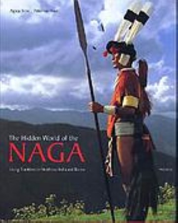 First  cover of 'THE HIDDEN WORLD OF THE NAGA.'