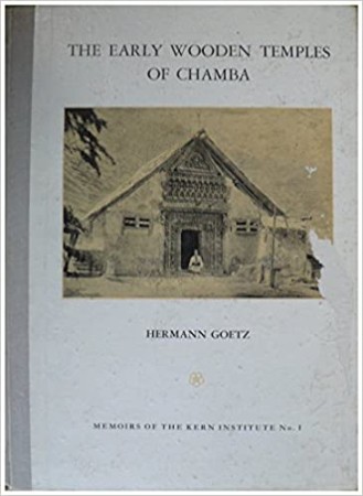 First  cover of 'THE EARLY WOODEN TEMPLES OF CHAMBA.'