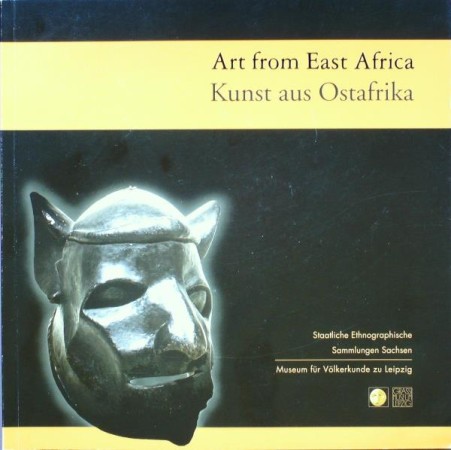 First  cover of 'ART FROM EAST AFRICA/KUNST AUS OSTAFRIKA.'