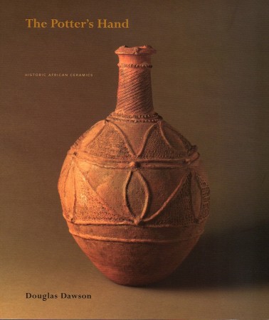 First  cover of 'THE POTTER'S HAND. HISTORIC AFRICAN CERAMICS.'