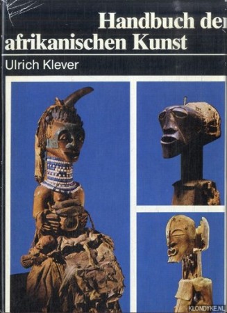 First  cover of 'BRUCKMANN'S HANDBUCH DER AFRIKANISCHEN KUNST.'