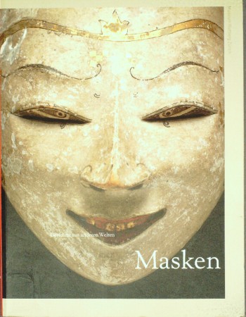 First  cover of 'MASKEN. GESICHTER AUS ANDEREN WELTEN.'