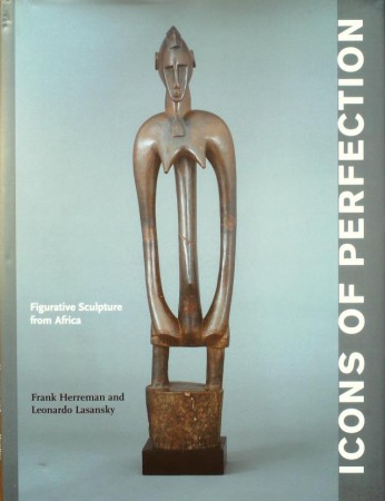 First  cover of 'ICONS OF PERFECTION. FIGURATIVE SCULPTURE FROM AFRICA.'