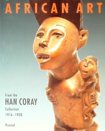 First  cover of 'AFRIKANISCHE KUNST AUS DER SAMMLUNG HAN CORAY. 1916-1928.'