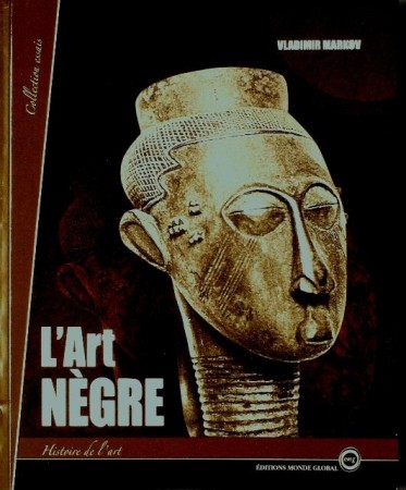 First  cover of 'L' ART NÈGRE.'