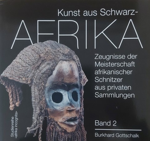 First  cover of 'KUNST AUS SCHWARZ-AFRIKA.'