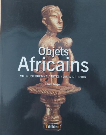 First  cover of 'OBJETS AFRICAINS.'