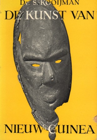 First  cover of 'DE KUNST VAN NIEUW GUINEA.'