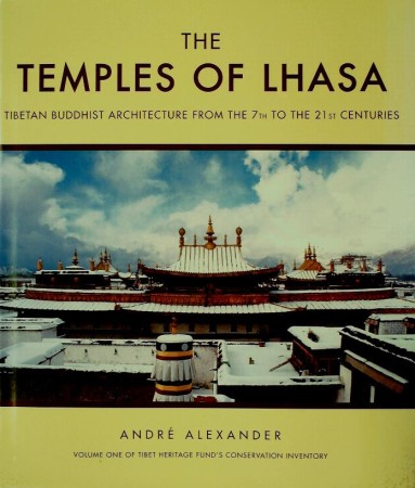 First  cover of 'THE TEMPLES OF LHASA.'