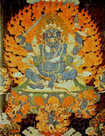 First  cover of 'EINE IKONOGRAPHIE DES TIBETISCHEN BUDDHISMUS.'