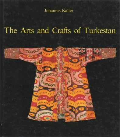 First  cover of 'THE ARTS AND CRAFTS OF TURKESTAN.'