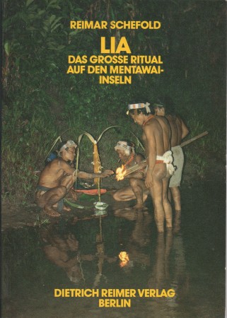 First  cover of 'LIA. DAS GROSSE RITUAL AUF DEN MENTAWEI-INSELN. (INDONESIEN).'