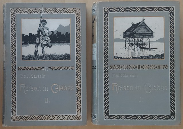 First  cover of 'REISEN IN CELEBES, AUSGEFÜHRT IN DEN JAHREN 1893-1896 UND 1902-1903 VOL. 1 AND 2'