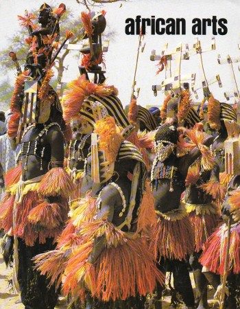 First  cover of 'AFRICAN ARTS. VOLUME XXII - NUMBER 3 MAY 1989 [Magazine].'