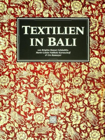 First  cover of 'TEXTILIEN IN BALI.'