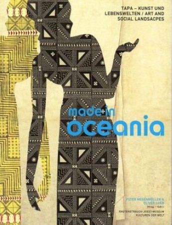 First  cover of 'MADE IN OCEANIA. TAPA - KUNST UND LEBENSWELTEN. TAPA - ART AND SOCIAL LANDSCAPES.'