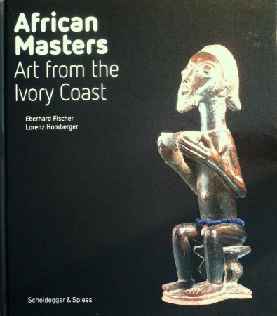 First  cover of 'AFRICAN MASTERS. ART FROM THE IVORY COAST.'