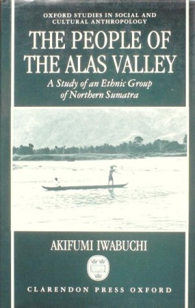 First  cover of 'THE PEOPLE OF ALAS VALLEY. A STUDY OF AN ETHNIC GROUP OF NORTHERN SUMATRA.'