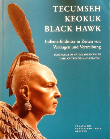 First  cover of 'TECUMSEH KEOKUK BLACK HAWK. INDIANERBILDNISSE IN ZEITEN VON VERTR&AumlGEN UND VERTREIBUNG/'