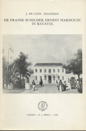 First  cover of 'DE FRANSE SCHILDER ERNEST HARDOUIN TE BATAVIA.'