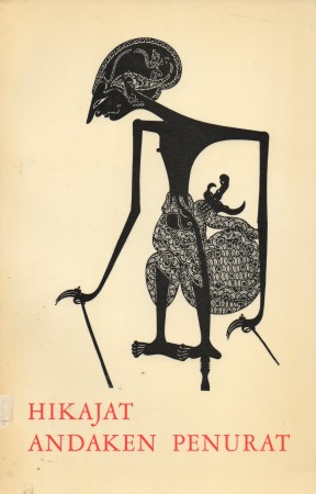 First  cover of 'HIKAJAT ANDAKEN PENURAT.'
