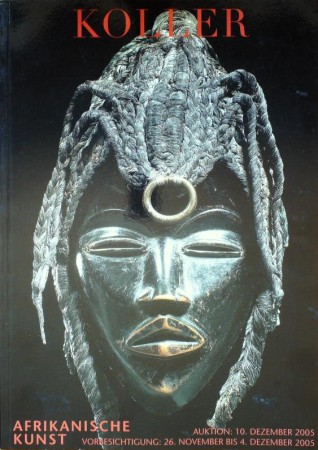First  cover of 'AFRIKANISCHE KUNST AUKTION: 10 DEZEMBER 2005'