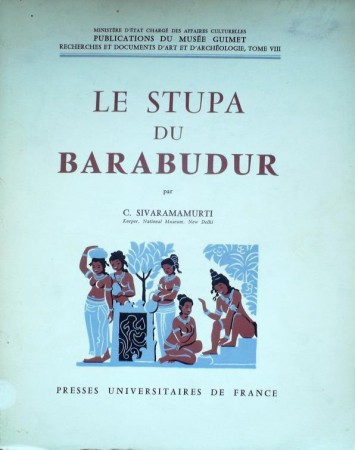 First  cover of 'LE STUPA DU BARABUDUR.'