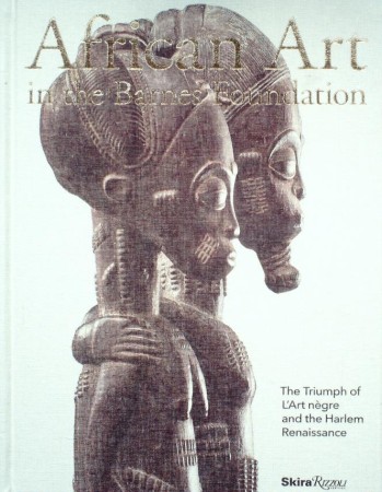 First  cover of 'AFRICAN ART IN THE BARNES FOUNDATION.'