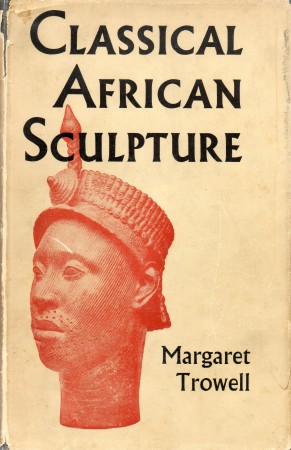 First  cover of 'CLASSICAL AFRICAN SCULPTURE. (Faber and Faber Ltd. edition).'