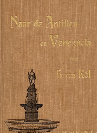 First  cover of 'NAAR DE ANTILLEN EN VENEZUELA.'