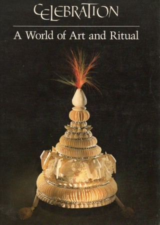 First  cover of 'CELEBRATION. A WORLD OF ART AND RITUAL.'