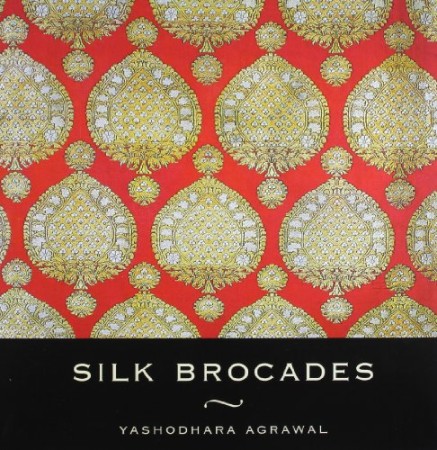 First  cover of 'SILK BROCADES. INDIA CREST.'