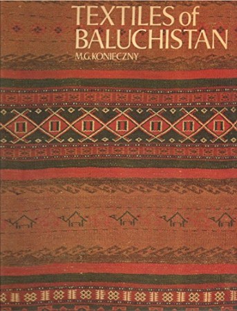 First  cover of 'TEXTILES OF BALUCHISTAN.'