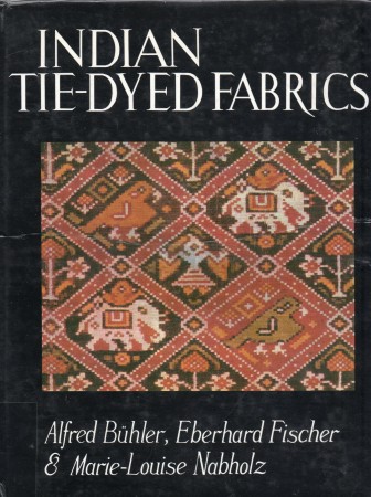 First  cover of 'INDIAN TIE-DYED FABRICS.'