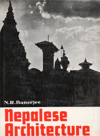 First  cover of 'NEPALESE ARCHITECTURE.'