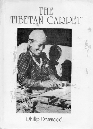 First  cover of 'THE TIBETAN CARPET.'