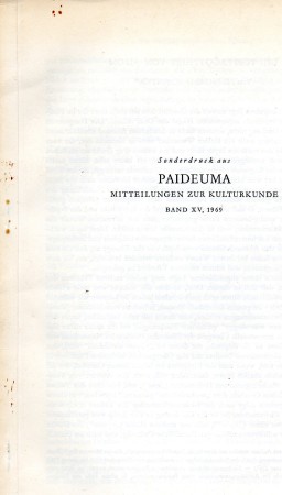 First  cover of 'DIE TÖPFERGOTTHEID VON AIBOM.'