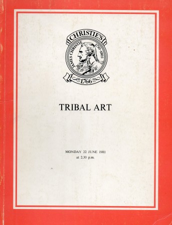 First  cover of 'TRIBAL ART. ART AND ETHNOGRAPHY FROM AFRICA, THE AMERICAS AND THE PACIFIC.'