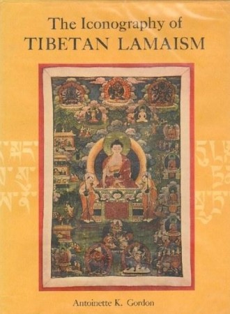 First  cover of 'THE ICONOGRAPHY OF TIBETAN LAMAISM. (REVISED EDITION).'
