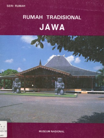 First  cover of 'RUMAH TRADISIONAL JAWA.'