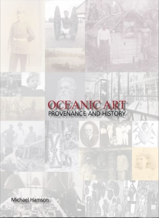 First  cover of 'OCEANIC ART. PROVENANCE AND HISTORY.'