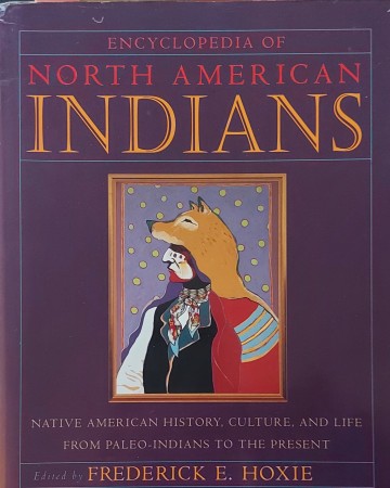 First  cover of 'ENCYCLOPEDIA OF NORTH AMERICAN INDIANS.'