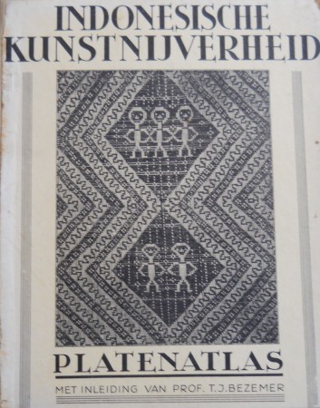 First  cover of 'INDONESISCHE KUNSTNIJVERHEID, PLATENATLAS.'